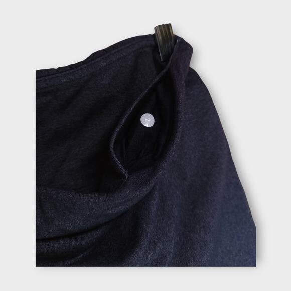 Womens Lululemon Fold Over Waist Blue & White Activewear Leggings Size 2 - Picture 2 of 6